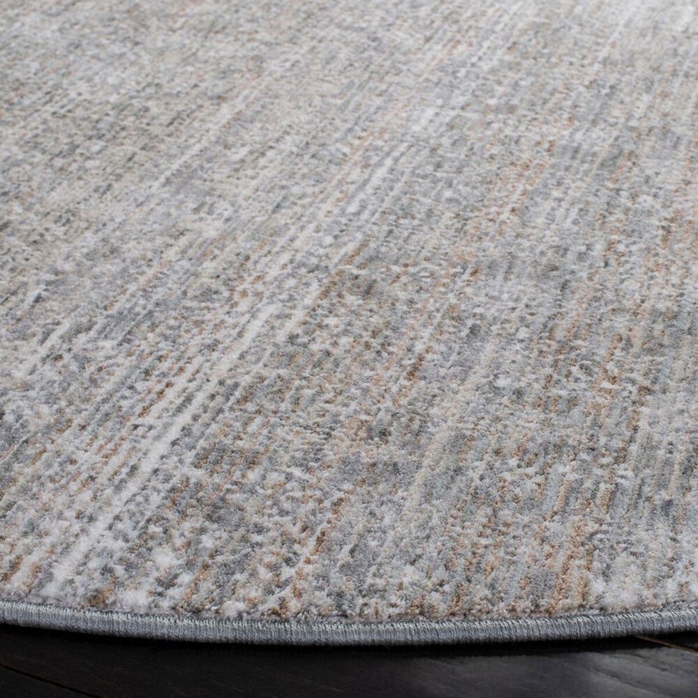 Safavieh Webster WBS336G 6&#39;7&quot; Round Grey and Beige Area Rug, , large