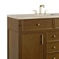 James Martin Bellshire 48" Single Bathroom Vanity in Honey Oak with 3 cm Tajnar Eclos Top and Rectangular Sink, , large
