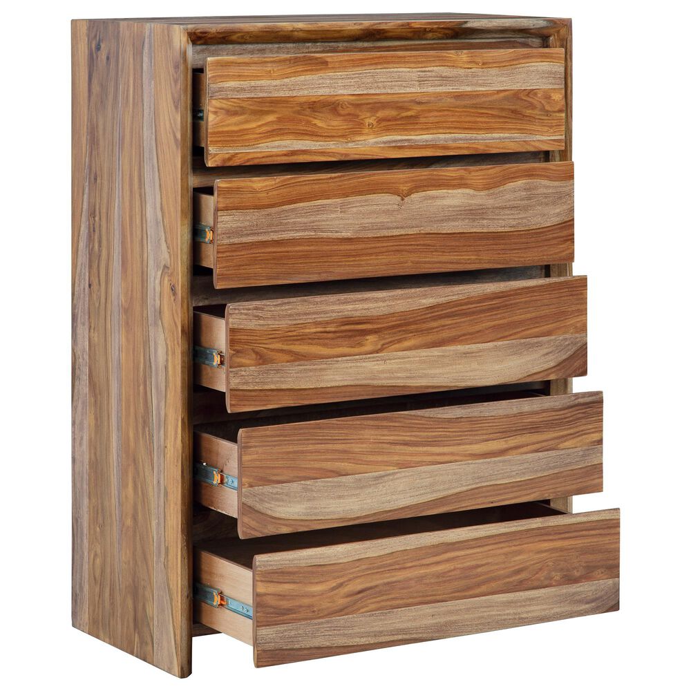 Millenium Dressonni 5-Drawer Chest in Brown, , large