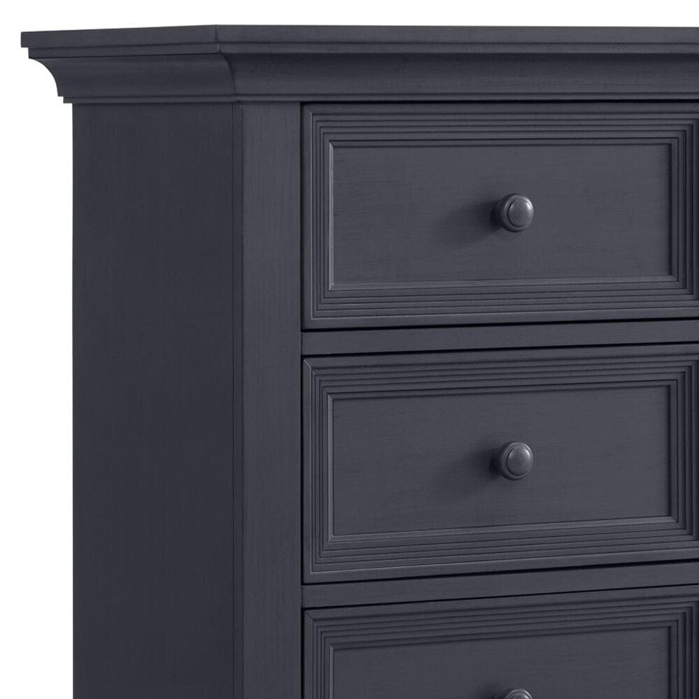 Oxford Baby Weston 4 Drawer 4 Shelf 1 Door Chifferobe in Midnight Slate, , large