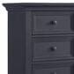 Oxford Baby Weston 4 Drawer 4 Shelf 1 Door Chifferobe in Midnight Slate, , large