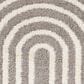 Surya Rodos Geometric 5"3" x 7" Charcoal, White,Sage Area Rug, , large