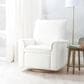 Baby Appleseed Anza Power Swivel Recliner in Snow, , large