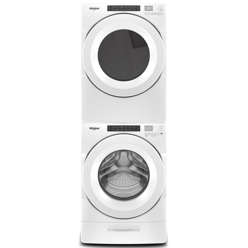 Whirlpool 7.4 Cu. Ft. Electric Dryer in White, , large