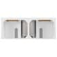 James Martin Vanities Lorelai 60" Double Vanity in Bright White with 3 cm Eternal Jasmine Pearl Quartz Top, , large