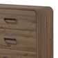 Crown Mark Nyomi 6 Drawer Dresser and Mirror in Light Brown, , large
