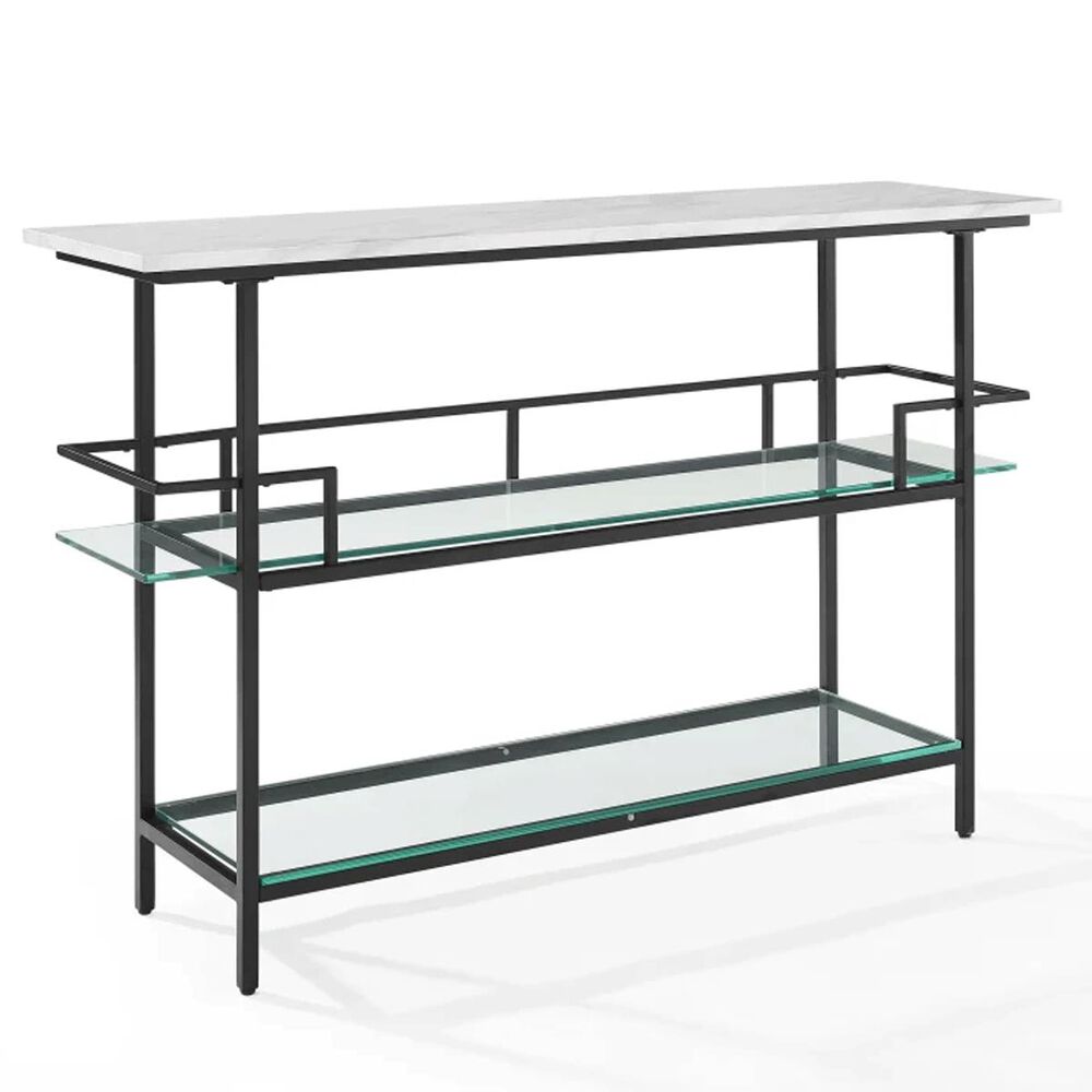 Crosley Furniture Aimee Bar in Matte Black, , large