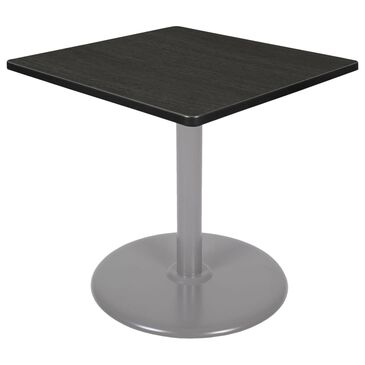 Regency Global Sourcing Cain 30" Square Dining Table in Ash Grey and Grey - Table Only, , large