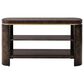 Bassett Mirror Company Langford Console Table in Rich Ebonized and Gold, , large