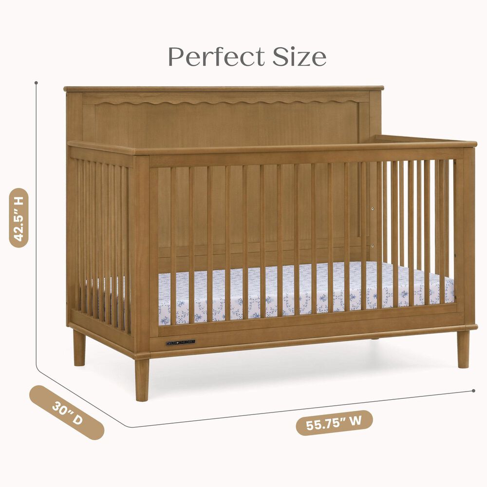 Delta Children Penelope 6-In-1 Convertible Crib in Acorn, , large
