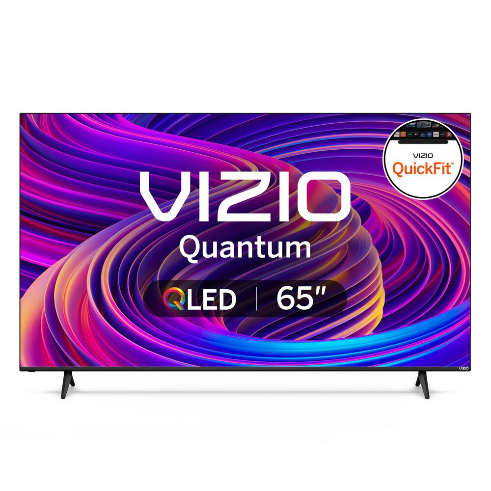VIZIO 65" Class Quantum 4K QLED HDR in Black - Smart TV, , large