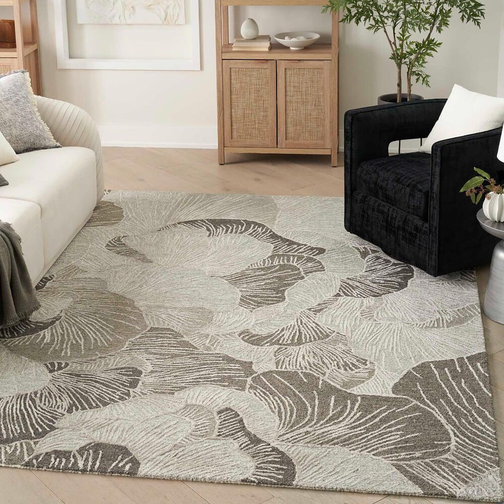 Nourison Avra 7&#39;9&quot; x 9&#39;9&quot; Grey Area Rug, , large