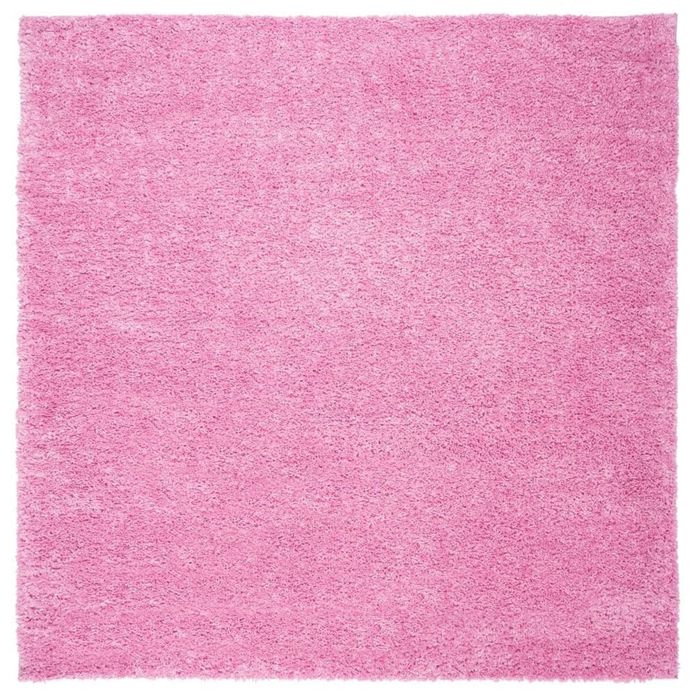 Safavieh August Shag AUG900X 5"3" Square Pink Area Rug, , large