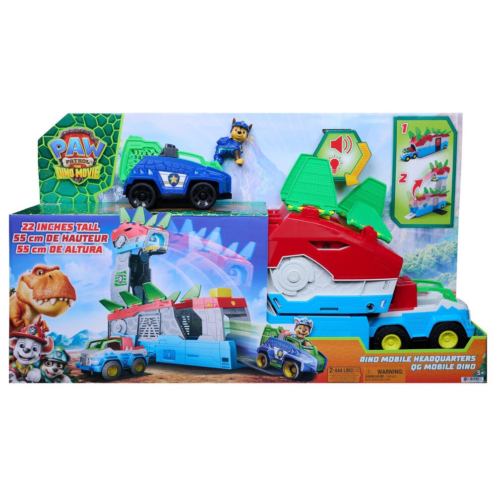 PAW Patrol Dino Mobile Headquarters Playset, , large