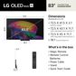 LG 83" Class C6H Series OLED evo AI 4K Ultra HD in Black - Smart TV, , large