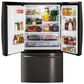GE Appliances 25.5 Cu. Ft. French Door Refrigerator in Black Slate, , large