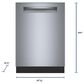 Bosch 24" Benchmark Dishwasher, , large