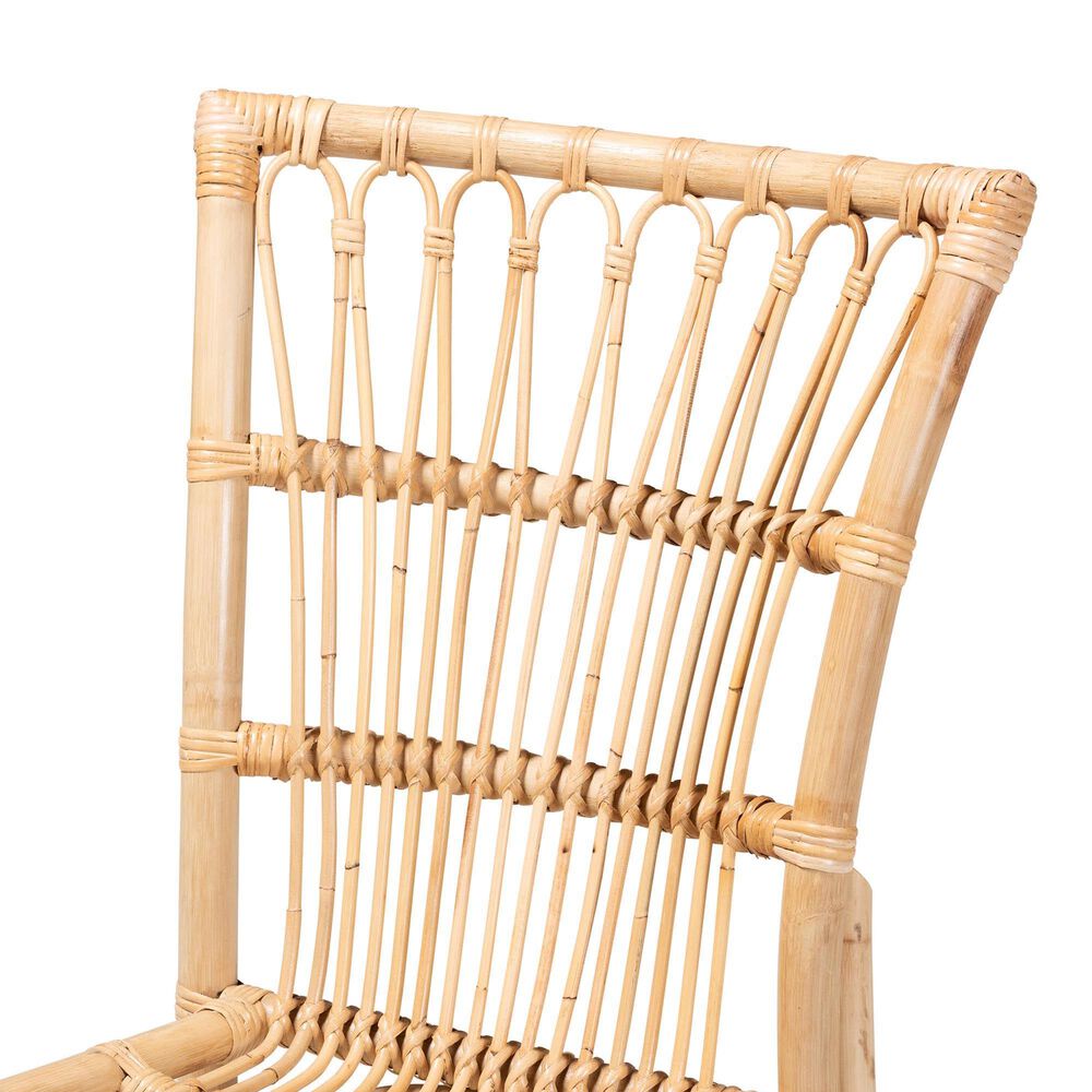 Baxton Studio Ammi Side Chair in Natural Brown, , large
