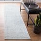 Safavieh Tulum 2" x 9" Light Grey Runner, , large