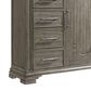 Mayberry Hill Kings Court 7-Drawer Chest in Grey, , large