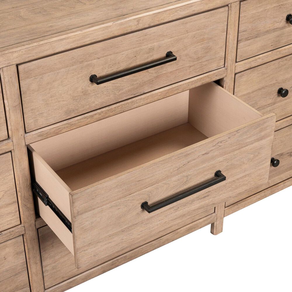 Belle Furnishings Proximity Place 9-Drawer Dresser Only in Barley Buff, , large