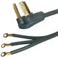Electric Dryer Duct Kit with 3-Wire 30-Amp 6ft Cord, , large