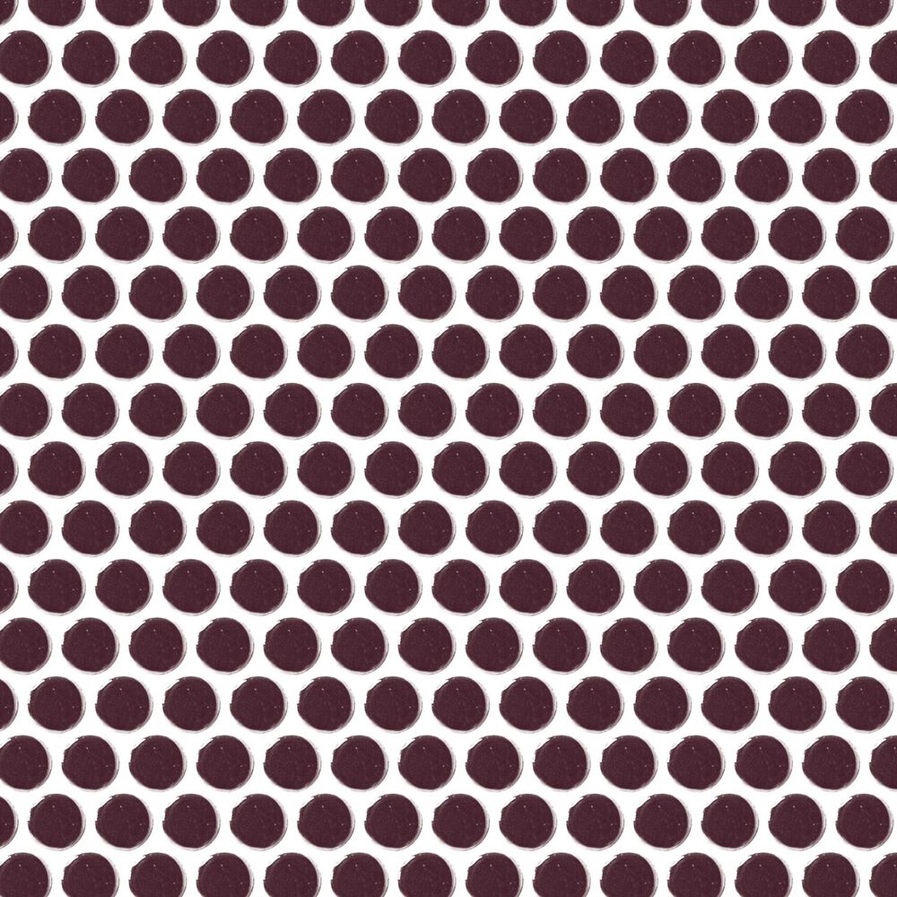 Dal-Tile Color Wheel Plum Crazy 13&#39;&#39; X 11&#39;&#39; Ceramic Mosaic Sheet, , large