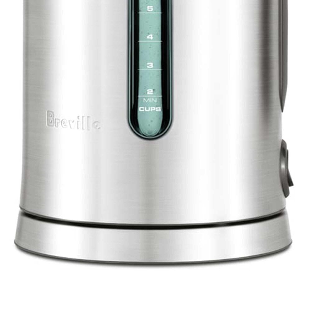 Breville 57 Oz Soft Top Pure Electric Kettle in Brushed Stainless Steel, , large