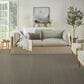 Nourison Courtyard Black and White 10" x 14" Indoor/Outdoor Area Rug, , large