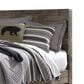 Ashley Derekson Full Panel Bed in Walnut and Gray, , large