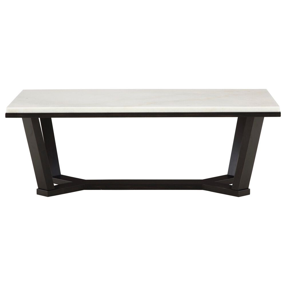 Ashley Frostead Coffee Table in White and Dark Espresso, , large