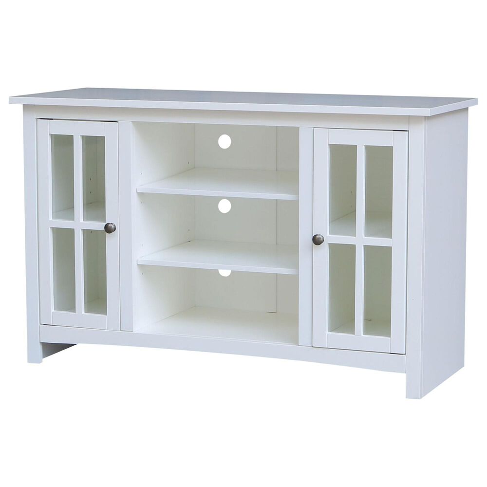International Concepts 48" TV Stand in White, , large