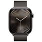 Apple Watch Series 10 GPS + Cellular 42mm Slate Titanium Case with Slate Milanese Loop, , large