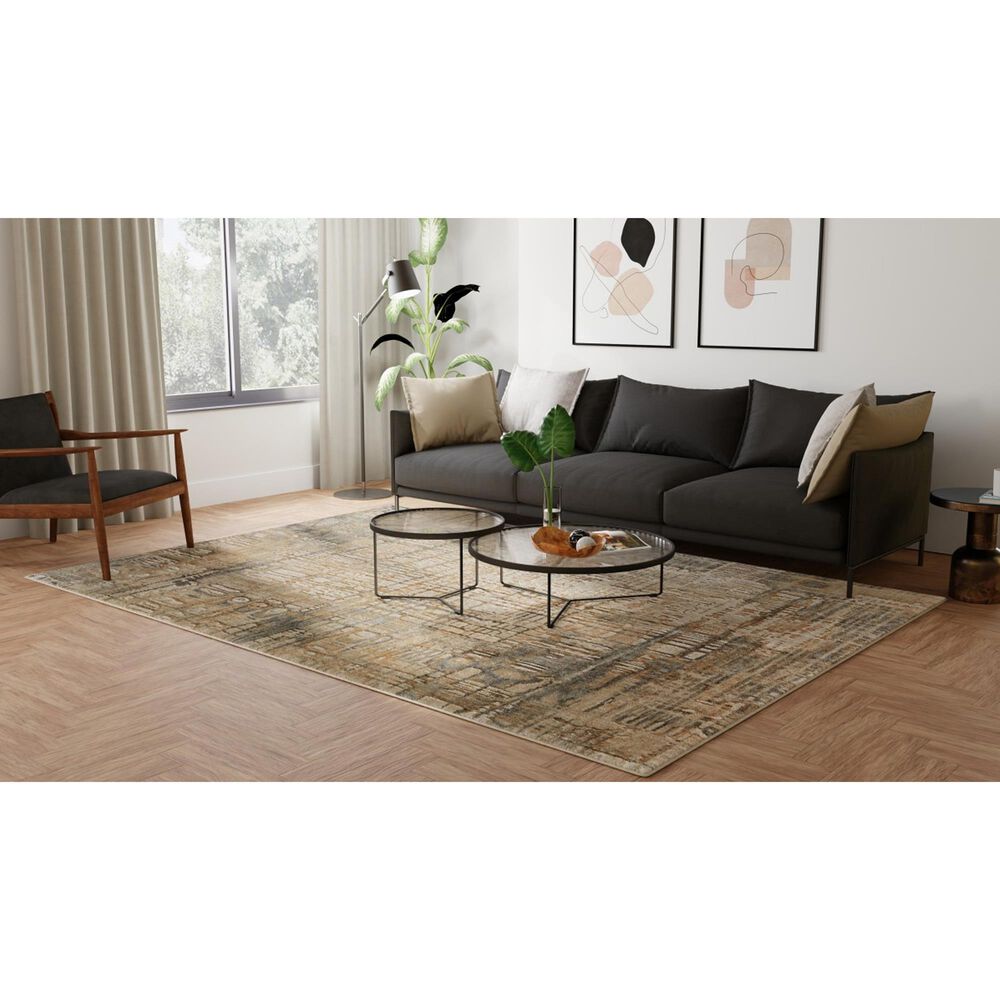 Feizy Rugs Jaxson Beige and Multi 12&#39; x 15&#39; Area Rug, , large