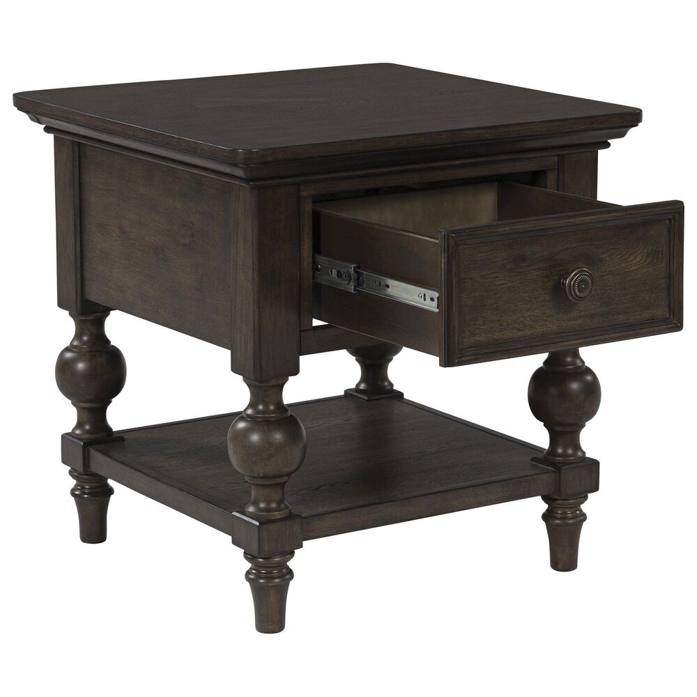 Ashley Veramond End Table in Dark Brown, , large