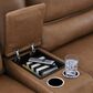 Ashley DeepWakes 6-Piece Power Right-Facing Sectional with Chaise in Caramel, , large