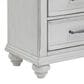Ashley Kanwyn 3-Piece King Panel Bed Set with Storage Bench in Whitewash, , large