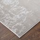 Feizy Prasad Ivory and Beige 8" x 11" Area Rug, , large