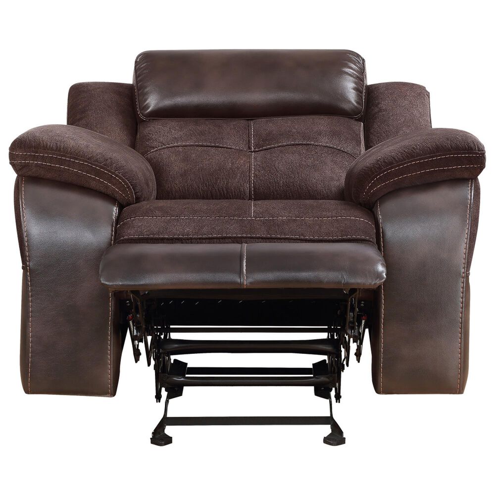 Steve Silver Pueblo Manual Recliner Chair in Coffee, , large