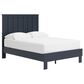 Ashley Simmenfort Full Platform Bed in Navy Blue, , large