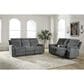 Ashley Barnsana Power Reclining Loveseat in Gravel, , large