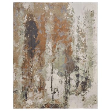 Feizy Clio 5" x 7"6" Brown and Beige Area Rug, , large