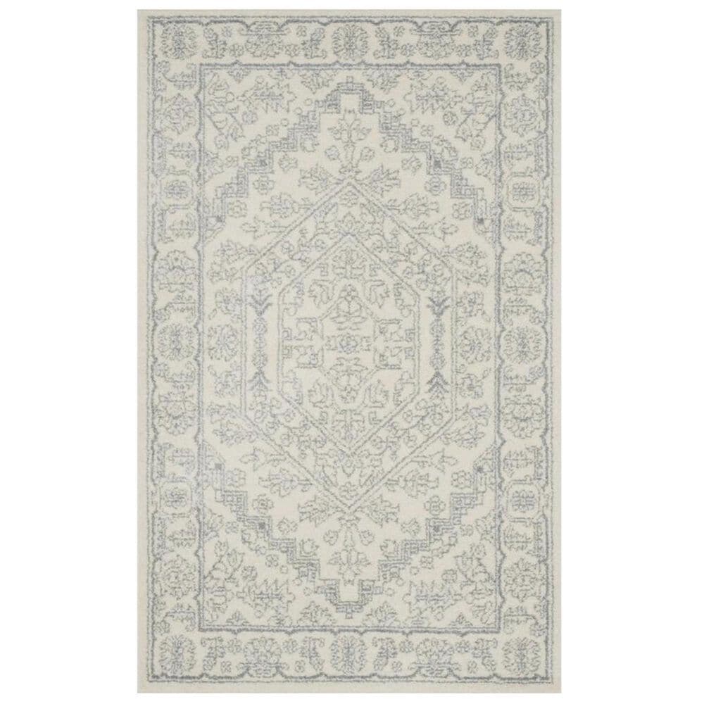 Safavieh Adirondack ADR108S 3" x 5" Ivory and Slate Area Rug, , large