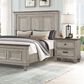 New Heritage Design Mariana 2-Drawer Nightstand in Vintage Creme with USB Port, , large