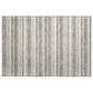 Dalyn Rug Company Soft Essentials Striped Taupe 1"8" x 2"6" Indoor/Outdoor Area Rug, , large