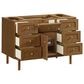 James Martin Laurent 48" Single Bathroom Vanity in Honey Oak with 3 cm Parisien Bleu Silestone Top, Rectangular Sink and FreePower Wireless Charger, , large