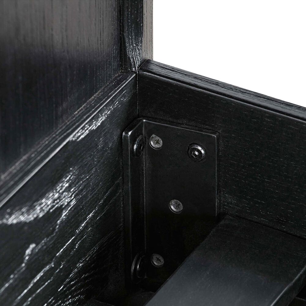 Blue River Carnaby King Platform Bed in Black Brushed, , large