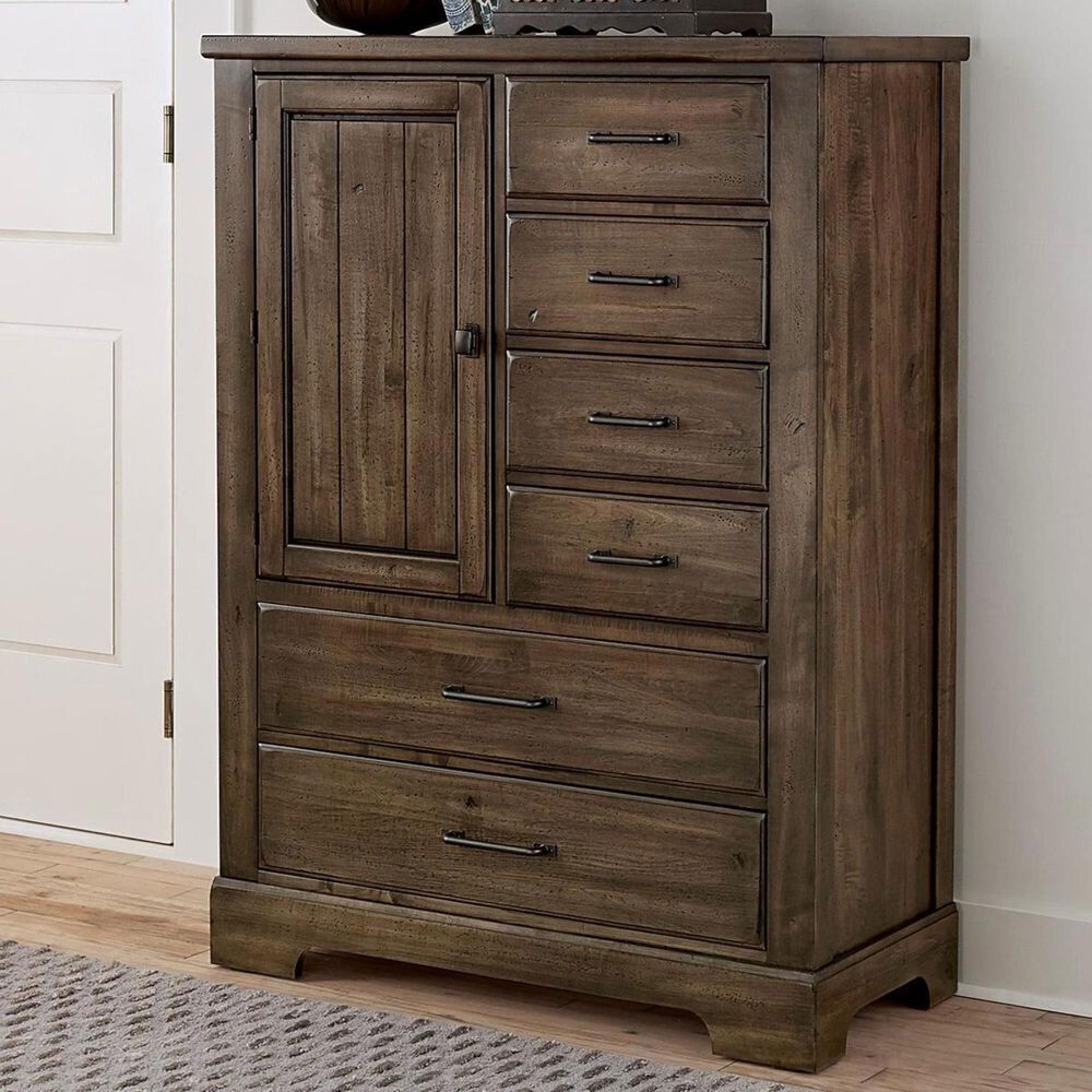 Viceray Collections Cool Rustic 6-Drawer Standing Chest in Mink, , large