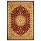 Safavieh Lyndhurst LNH222 5"3" x 7"6" Red and Ivory Area Rug, , large