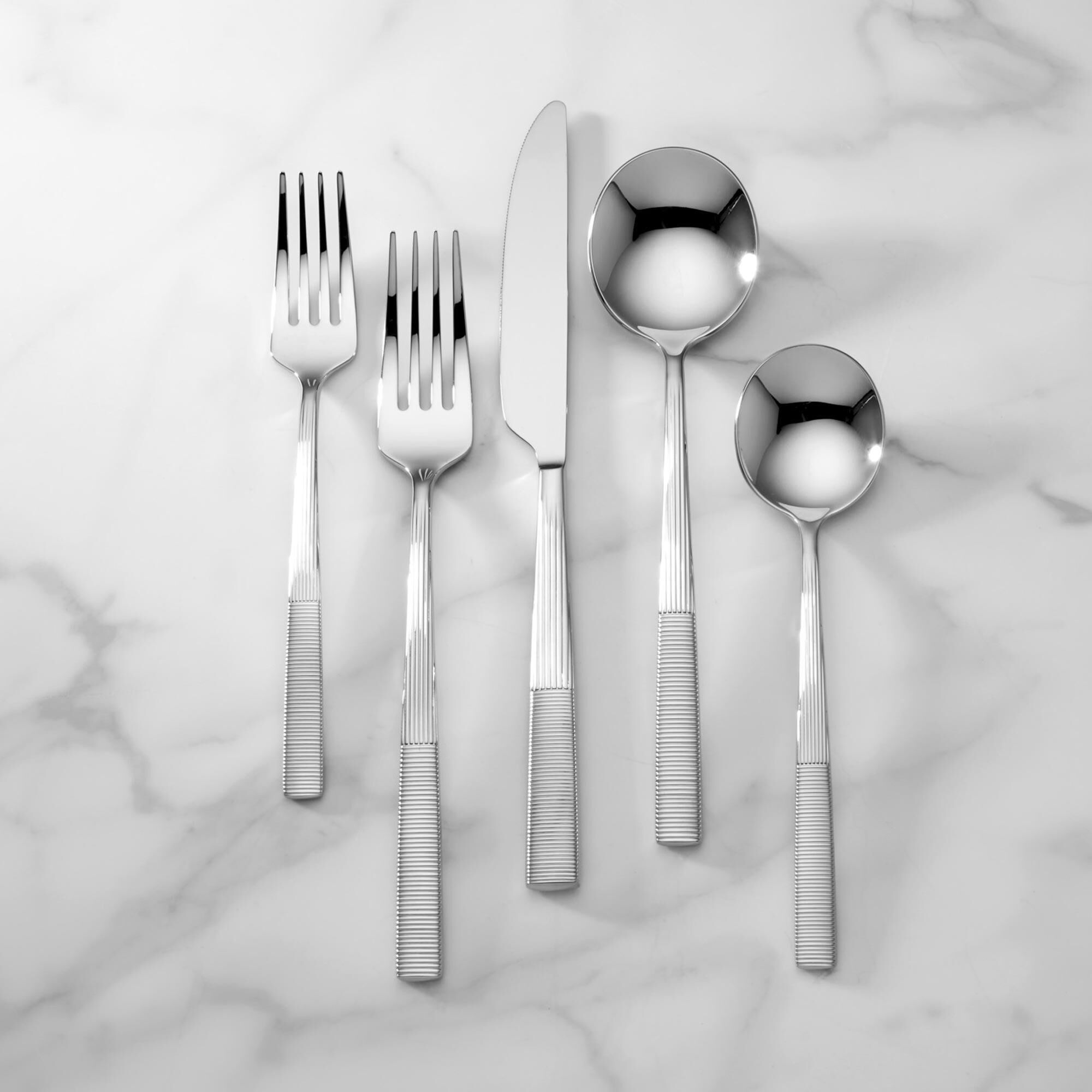 Oneida Modulus 20-Piece Flatware Set in Stainless Steel
